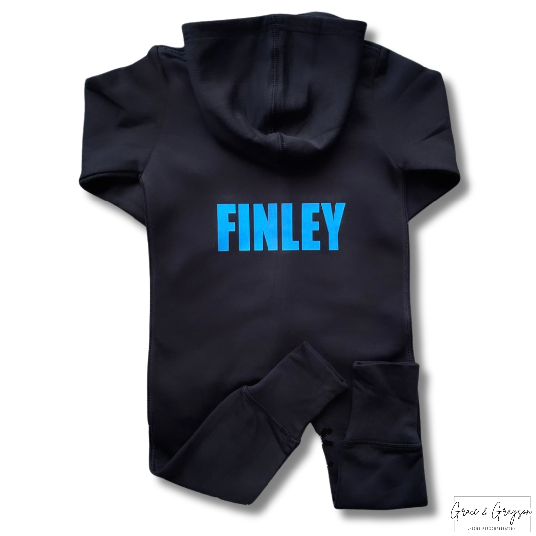 Kids Personalised Back Onesie