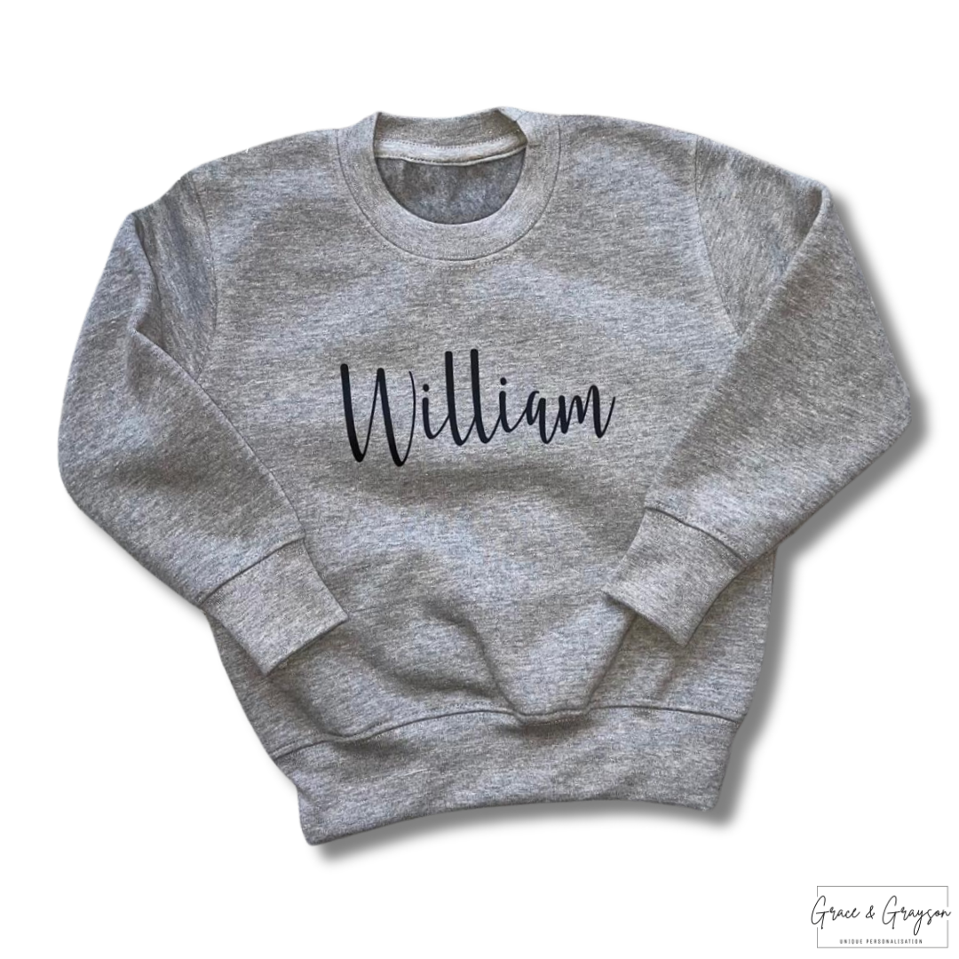 Kids Personalised Sweatshirt