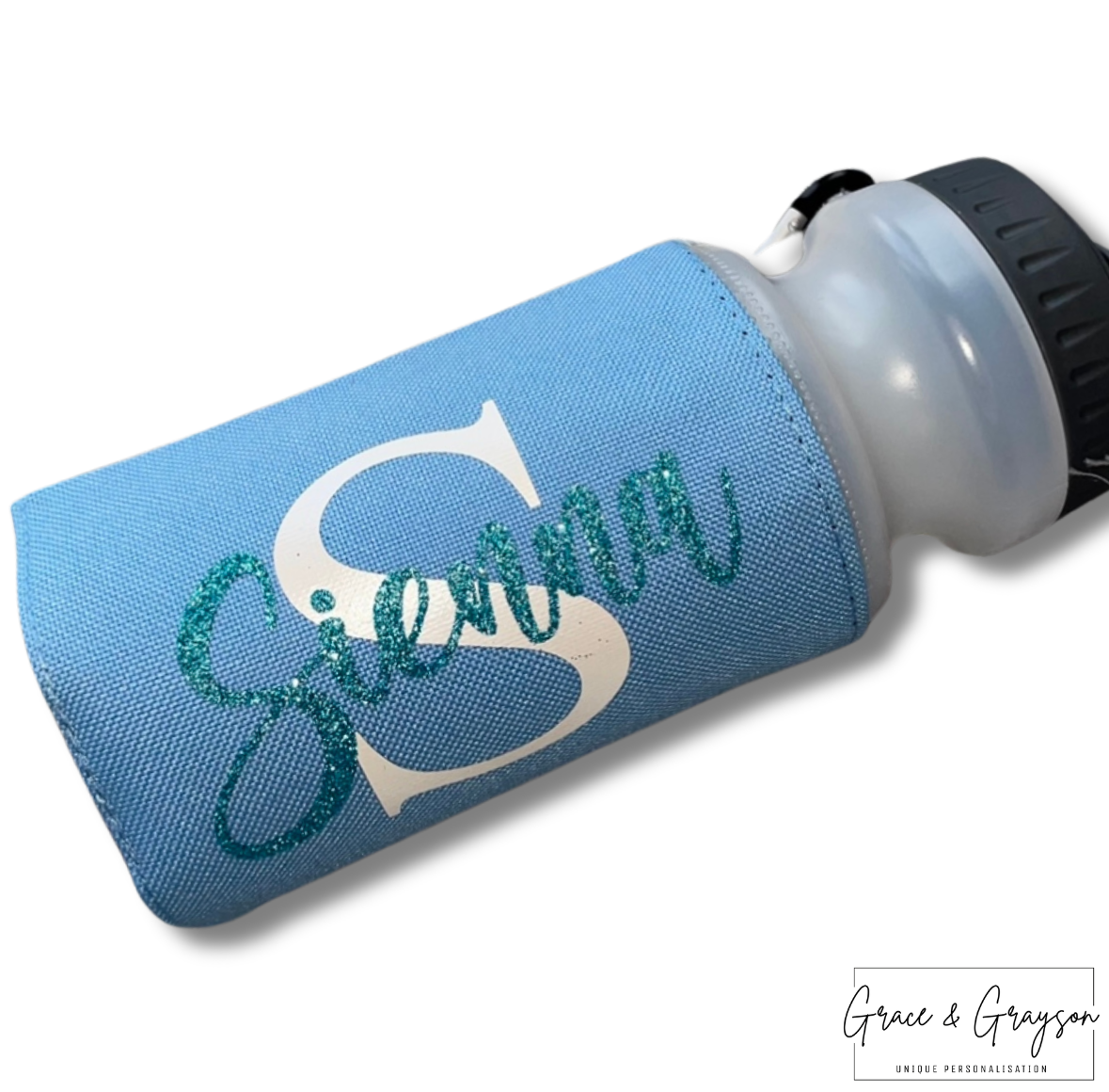 Kids Personalised Name & Initial water Bottle