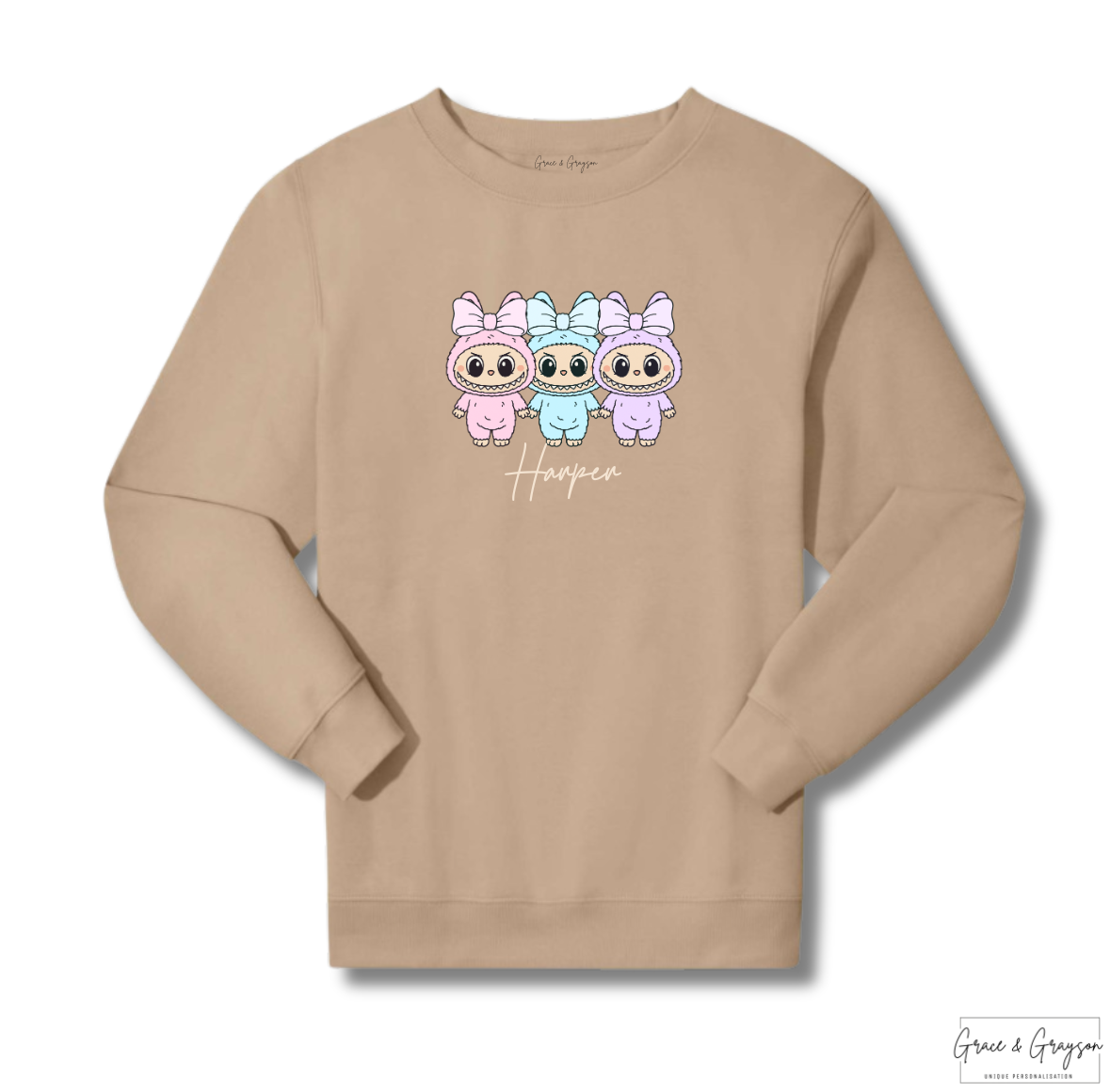 Personalised Labubu Sweatshirt