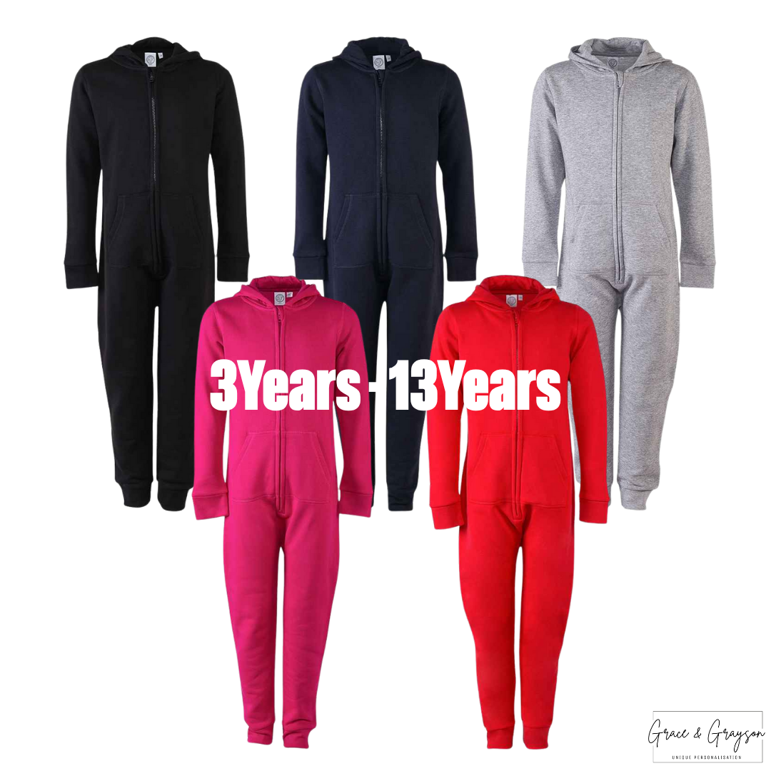 Personalised Triple Heart Onesie