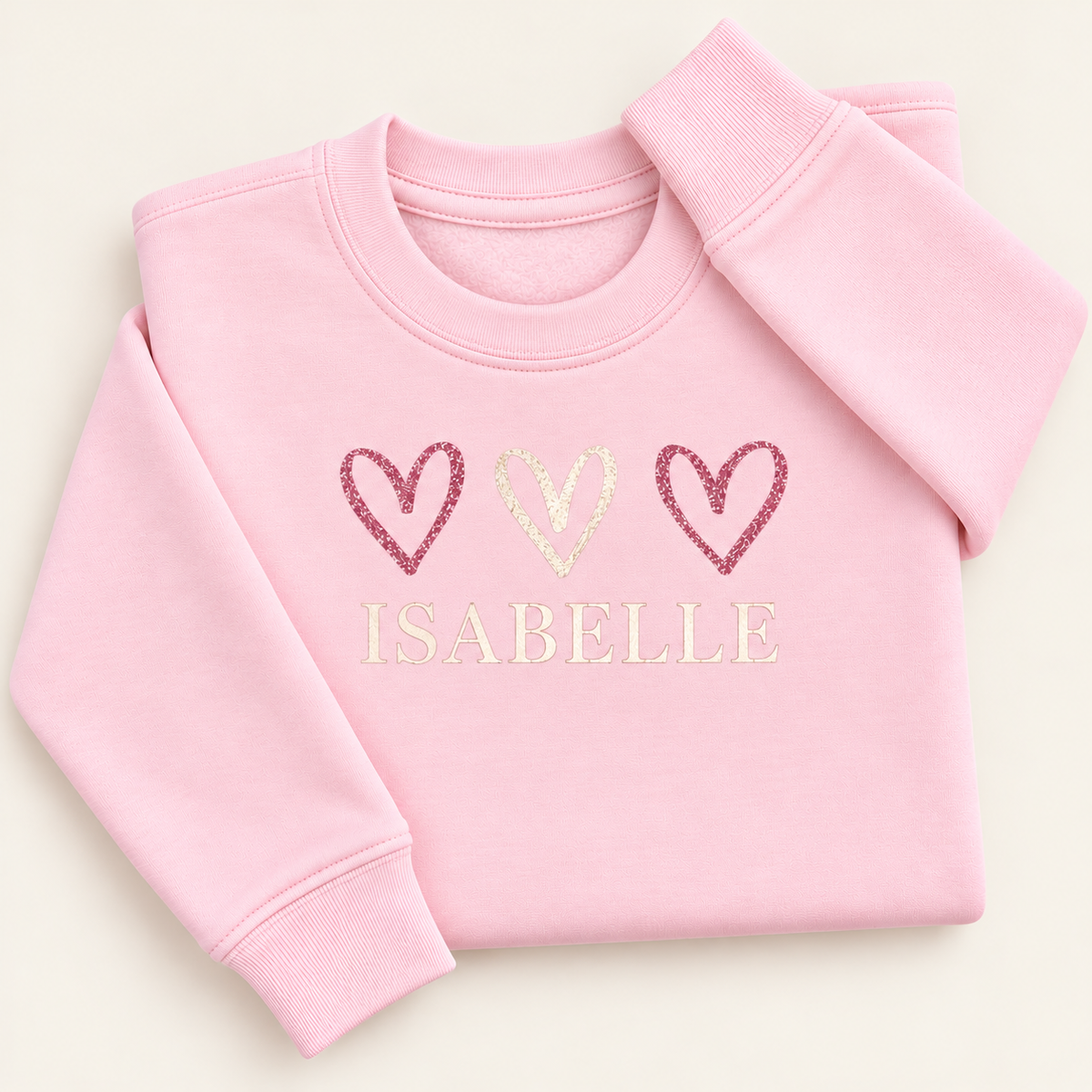 Personalised Heart Sweatshirt
