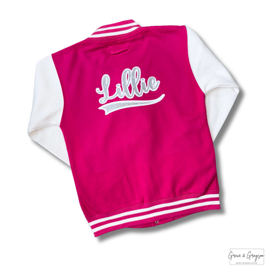 Personalised Classic Varsity Jacket