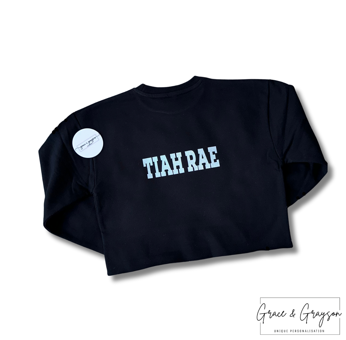 Salim's Acrobatics Kids cropped Sweatshirt