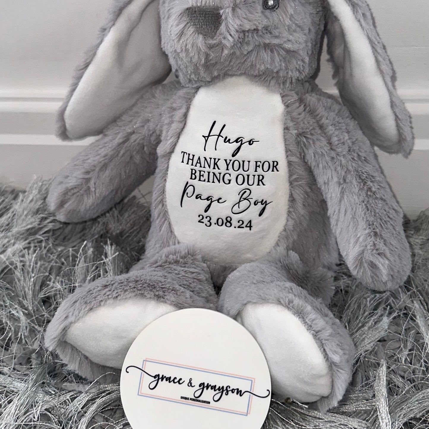 Personalised Page Boy Bunny