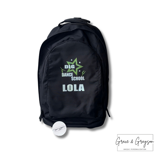 DLG Dance School Pull Along Wheelie Bag