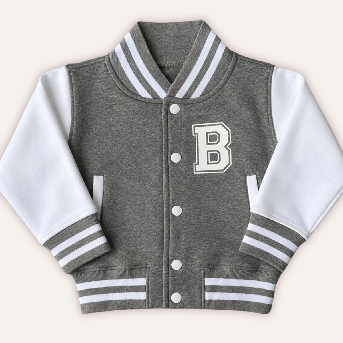 Personalised retro varsity jacket