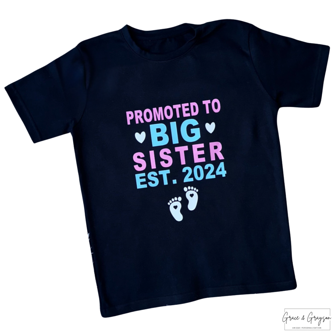 Promoted To Big Brother/Sister Est T-Shirt