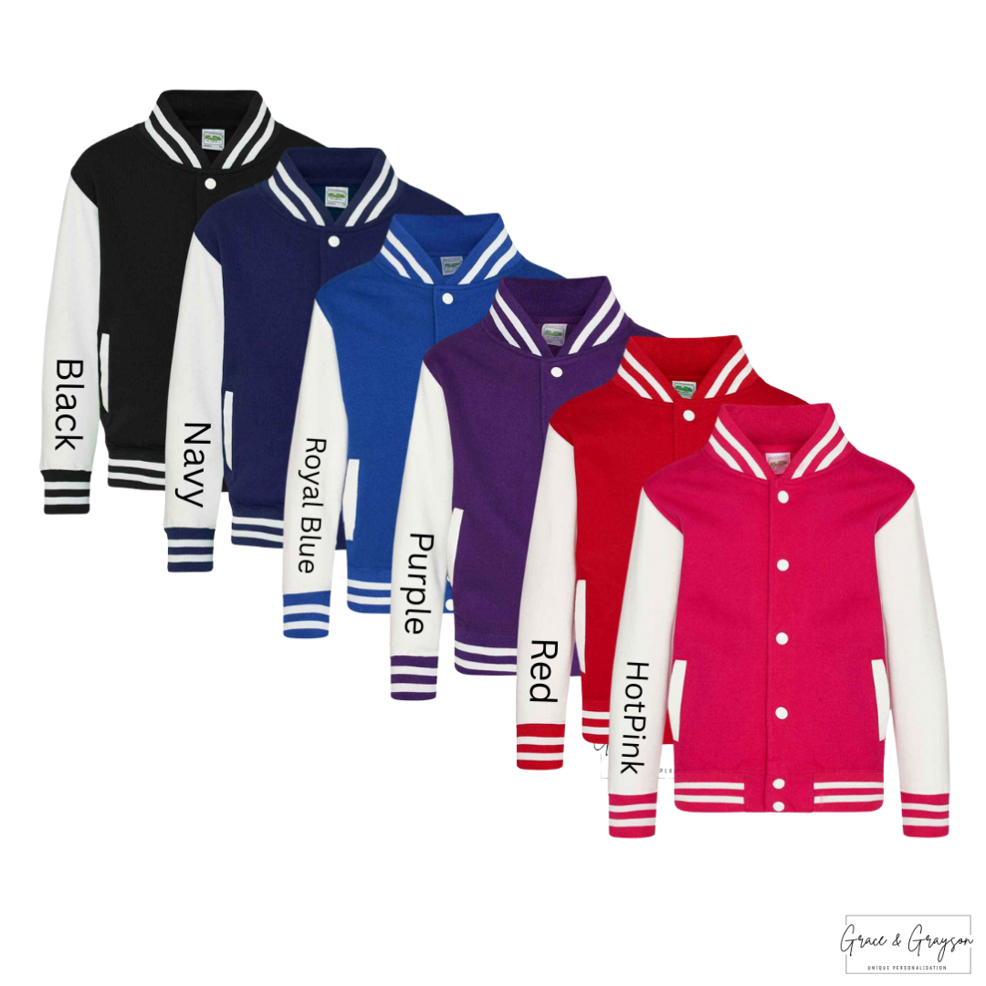 Personalised Classic Varsity Jacket