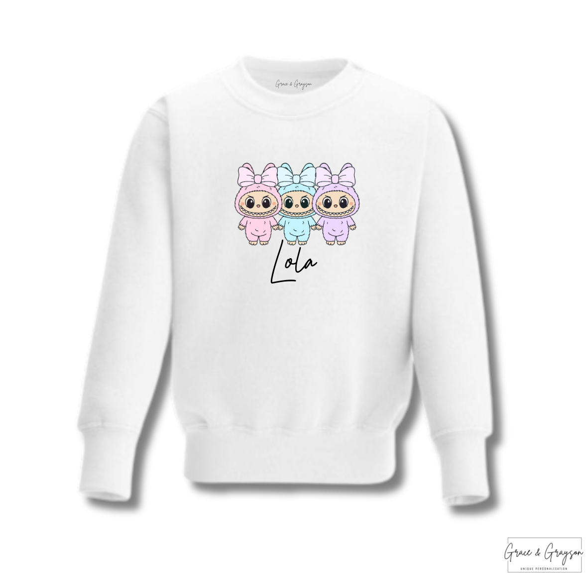 Personalised Labubu Sweatshirt