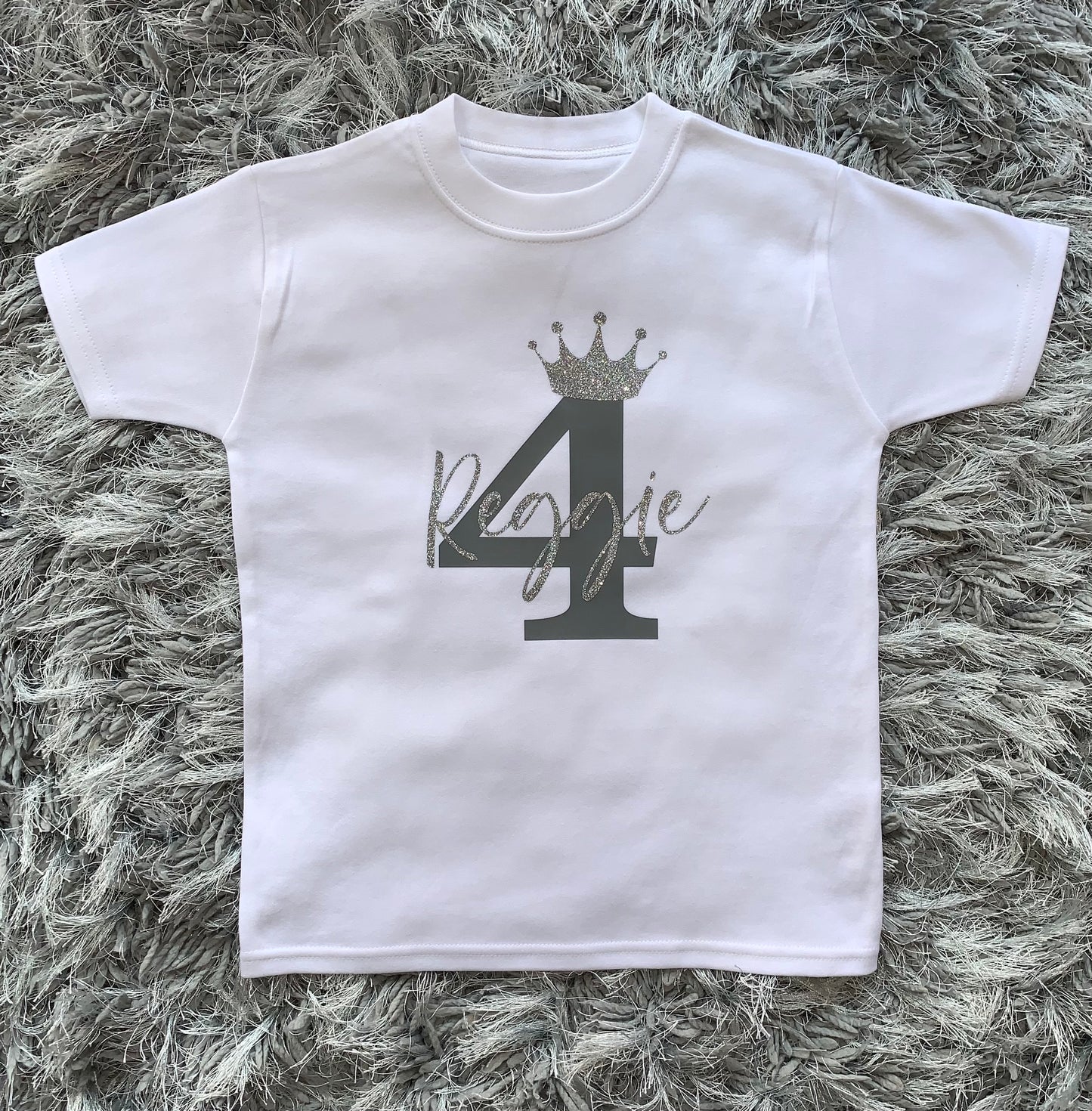 Personalised 4th Birthday T-shirt