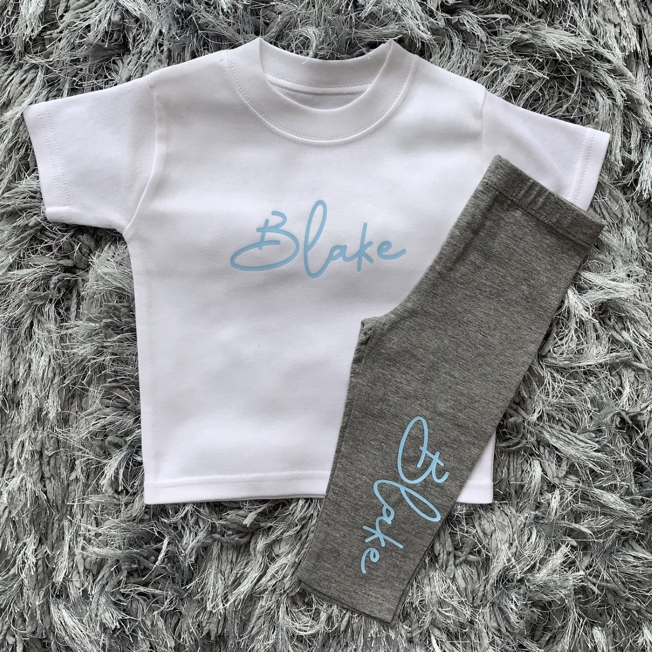 Personalised T-Shirt & Leggings Set