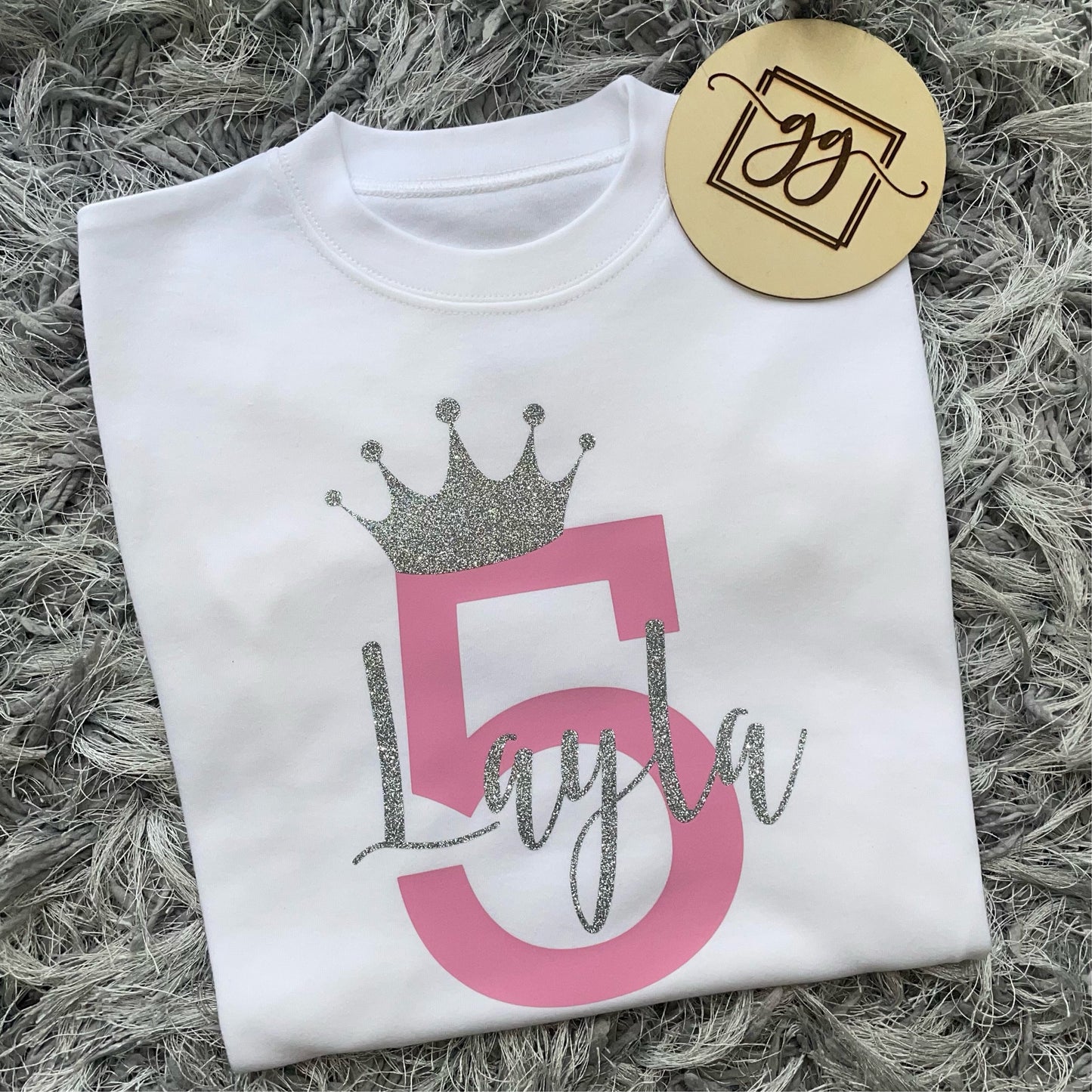 Personalised 5th Birthday T-Shirt