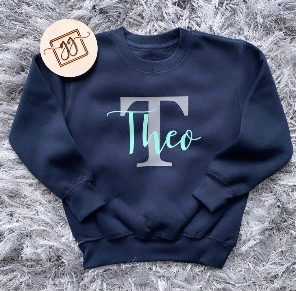 Personalised Name & Initial Sweatshirt