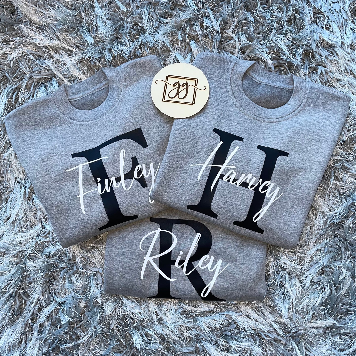 Personalised Name & Initial Sweatshirt
