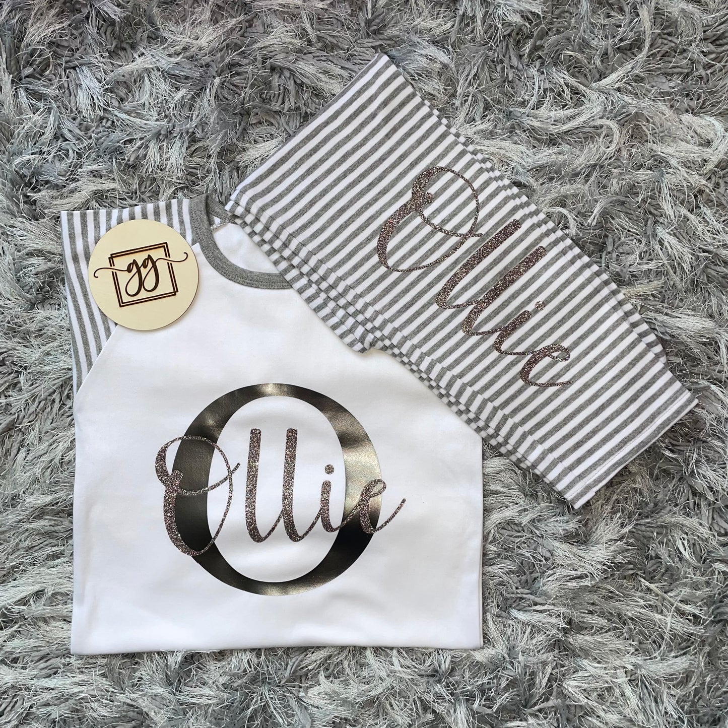 Personalised Name & Initial Pyjamas