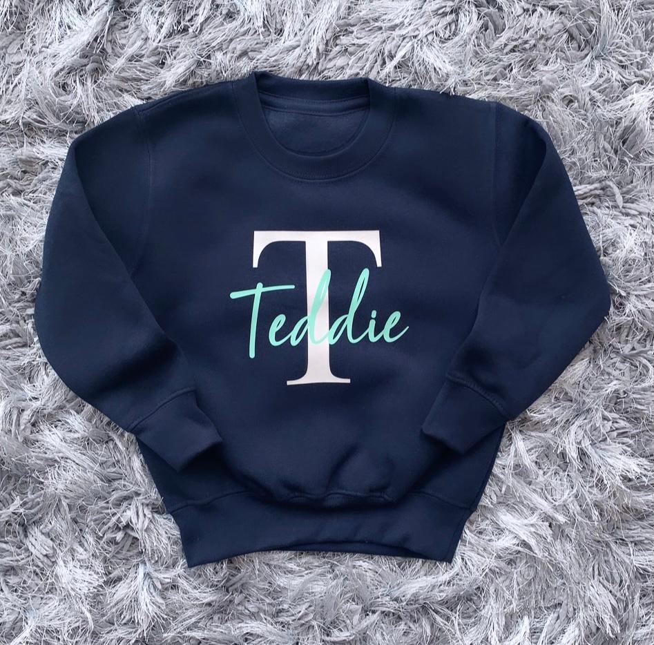 Personalised Name & Initial Sweatshirt