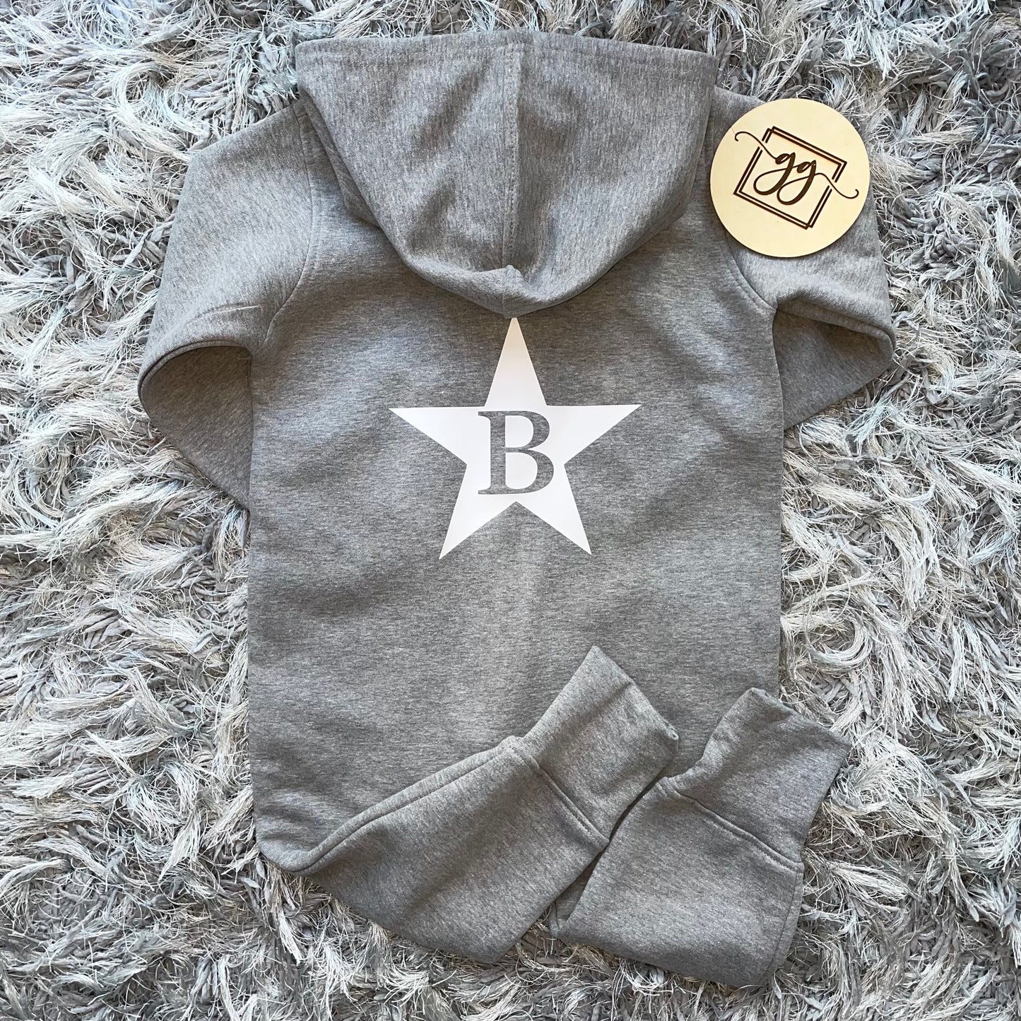 Personalised Star Initial Onesie