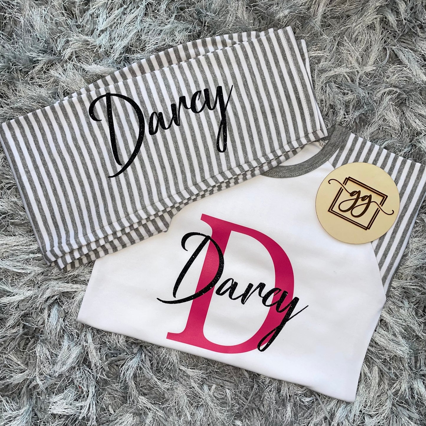 Personalised Name & Initial Pyjamas