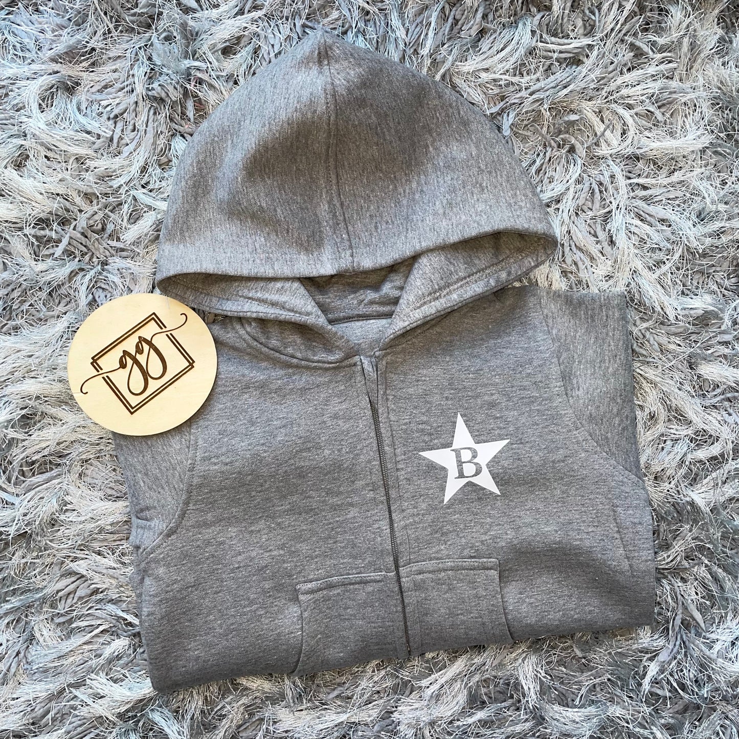Personalised Star Initial Onesie