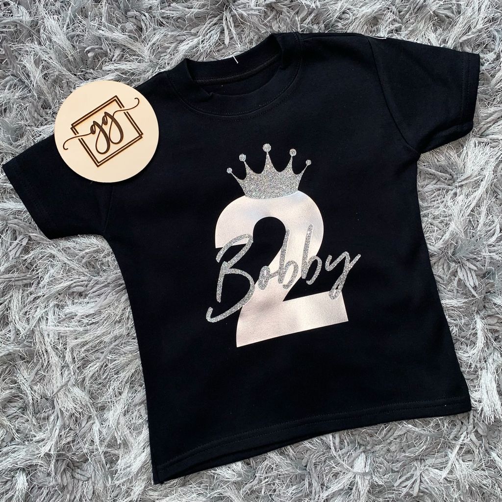 Personalised 2nd Birthday T-Shirt