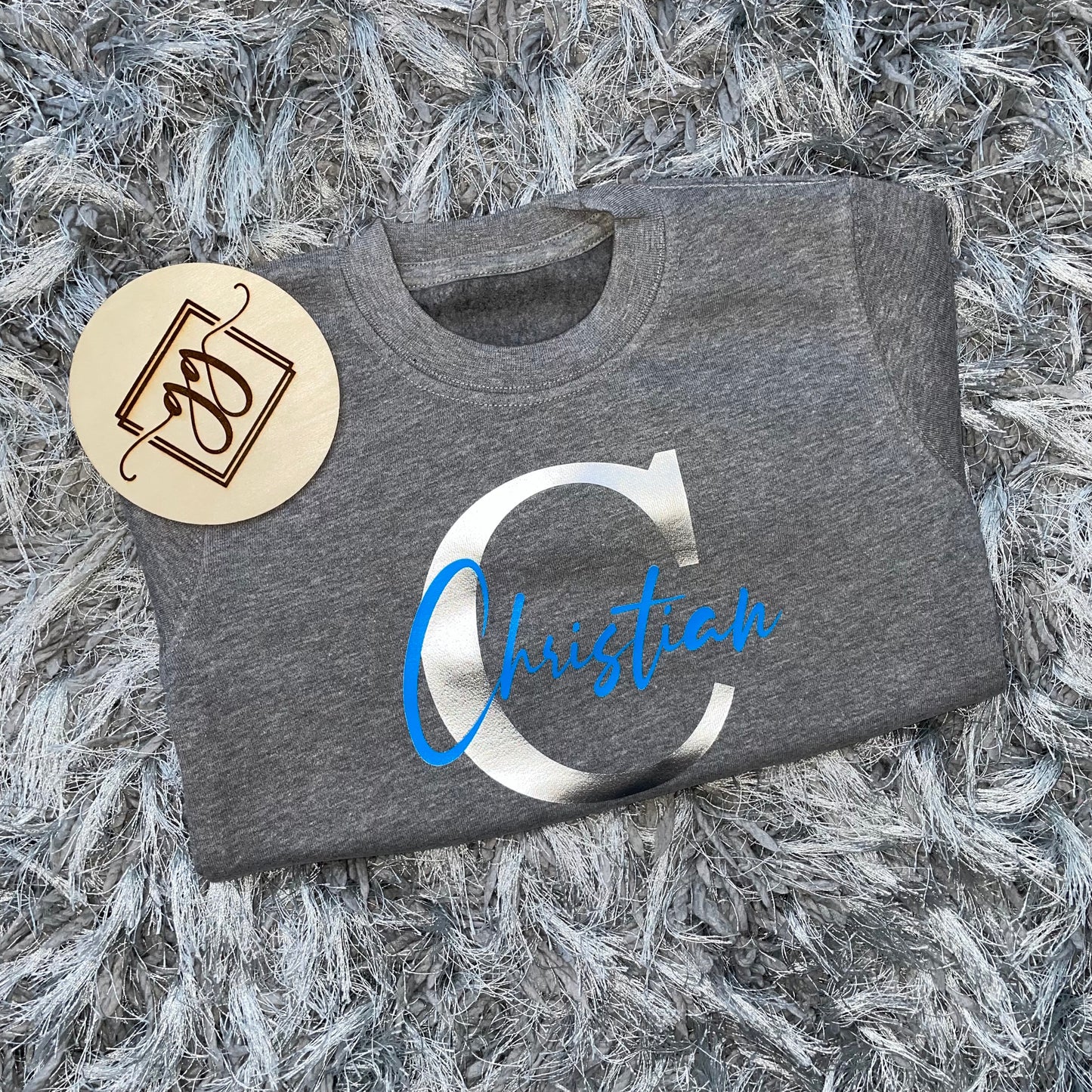 Personalised Name & Initial Sweatshirt