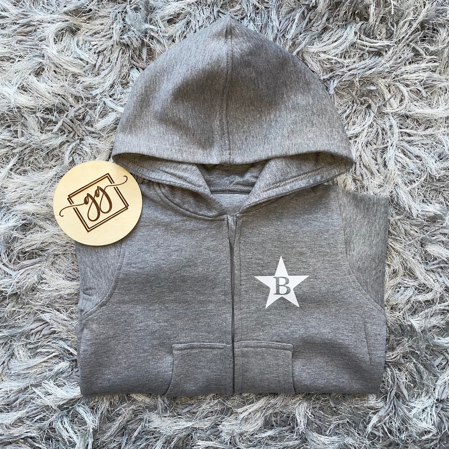 Personalised Star Initial Onesie