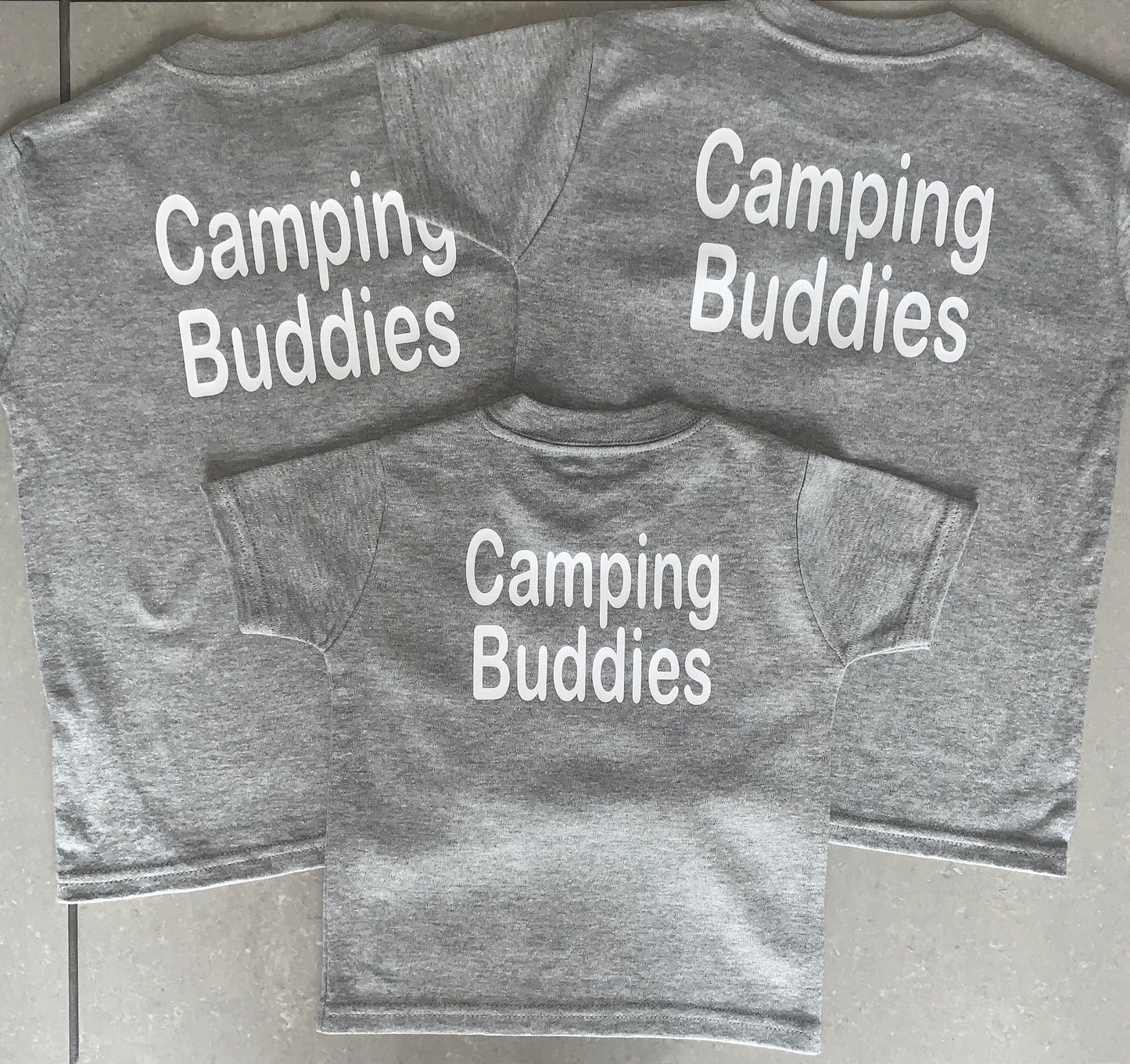Personalised Glamping/Camping T-shirt