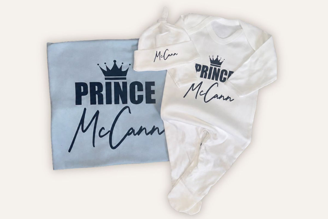 Personalised baby gifts UK Grace & Grayson