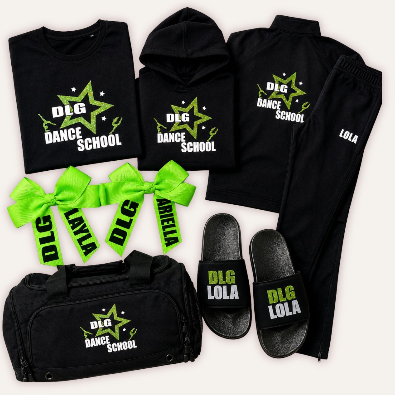 personalised dance merchandise Grace & Grayson