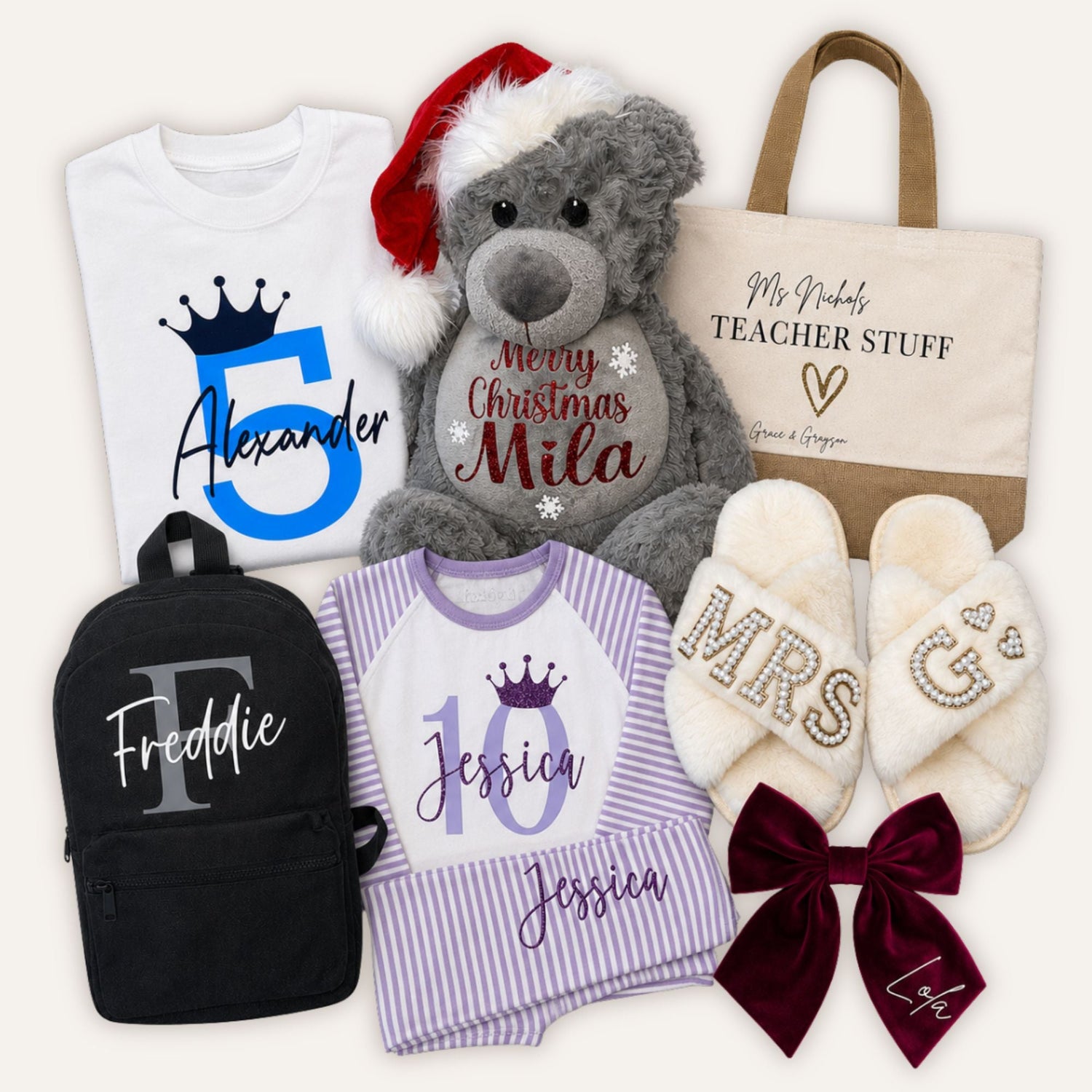 Personalised gifts for all occasions UK Grace & Grayson