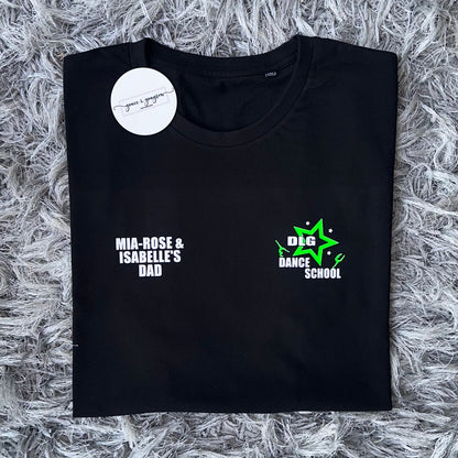 Personalised Dance Dad I Don't Dance I Just Finance T-Shirt