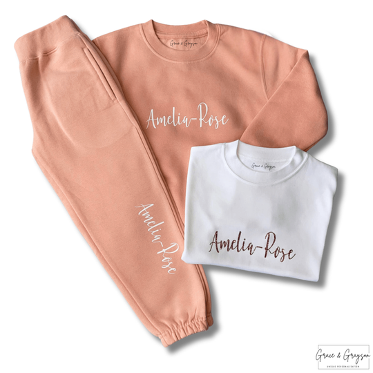 Three Piece Dusty Pink Tracksuit