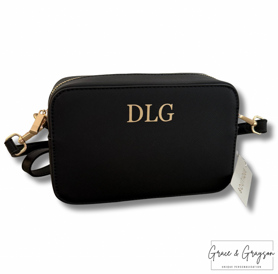 Personalised Initials Boutique Cross Body Bag