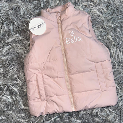 Children's Personalised Gilet