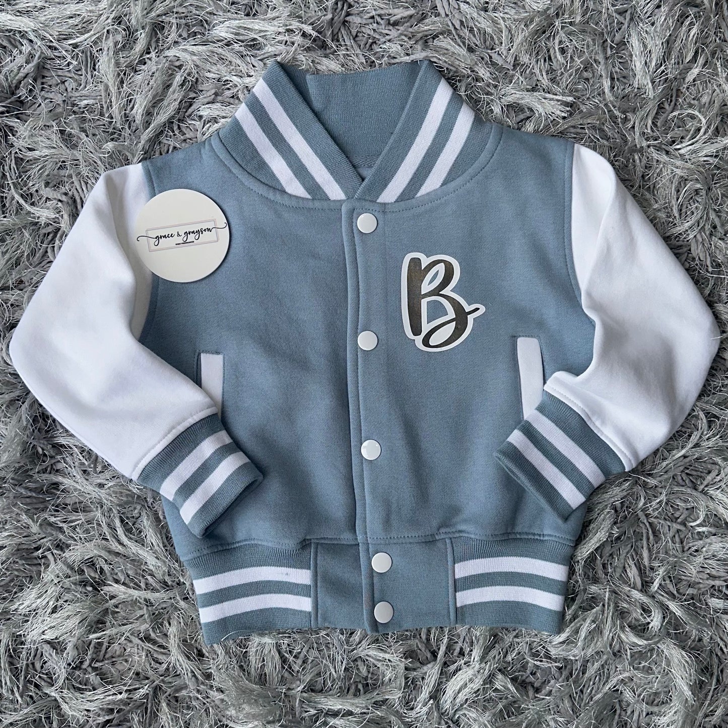 Personalised Swoosh Varsity Jacket