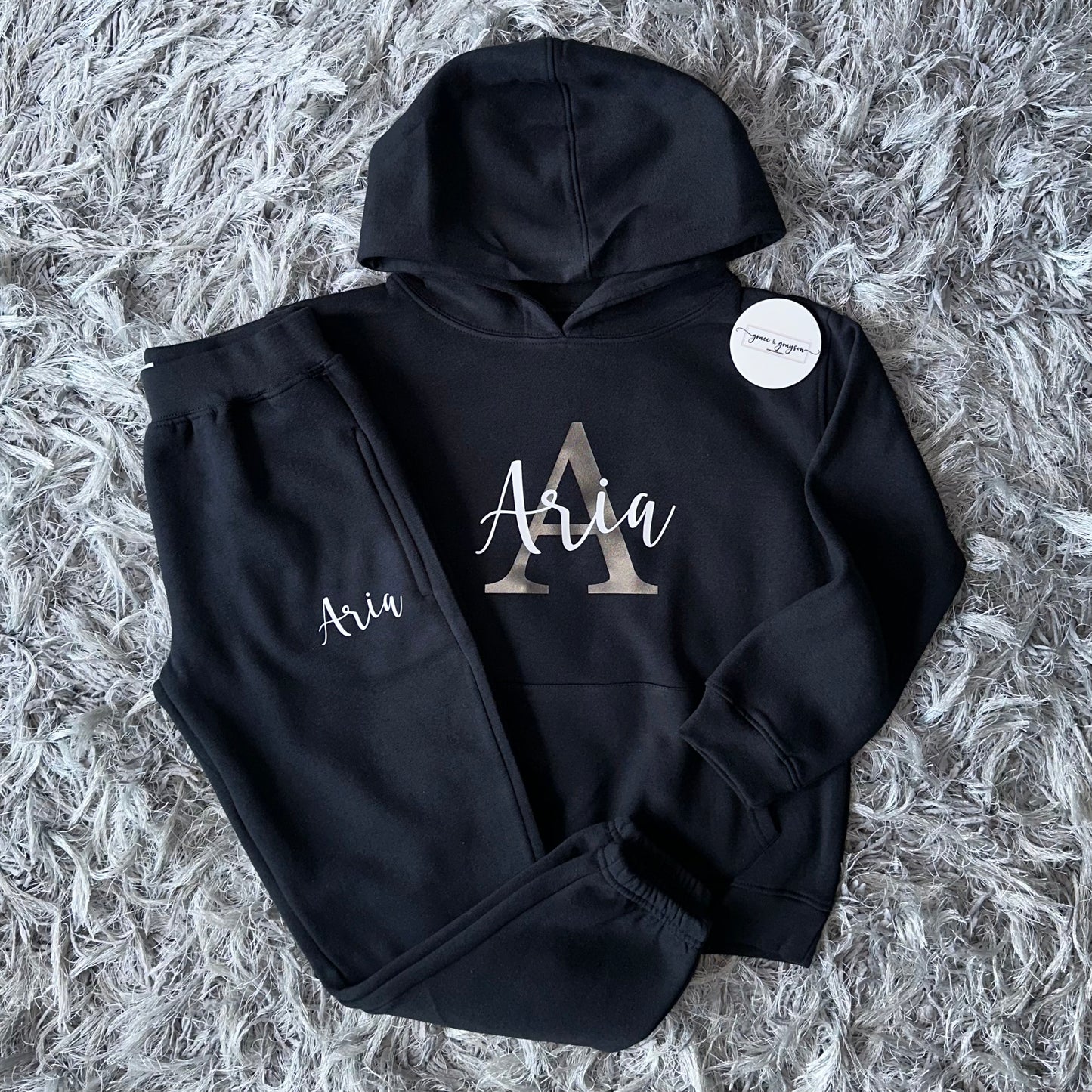 Name & Initial Hoodie Tracksuit