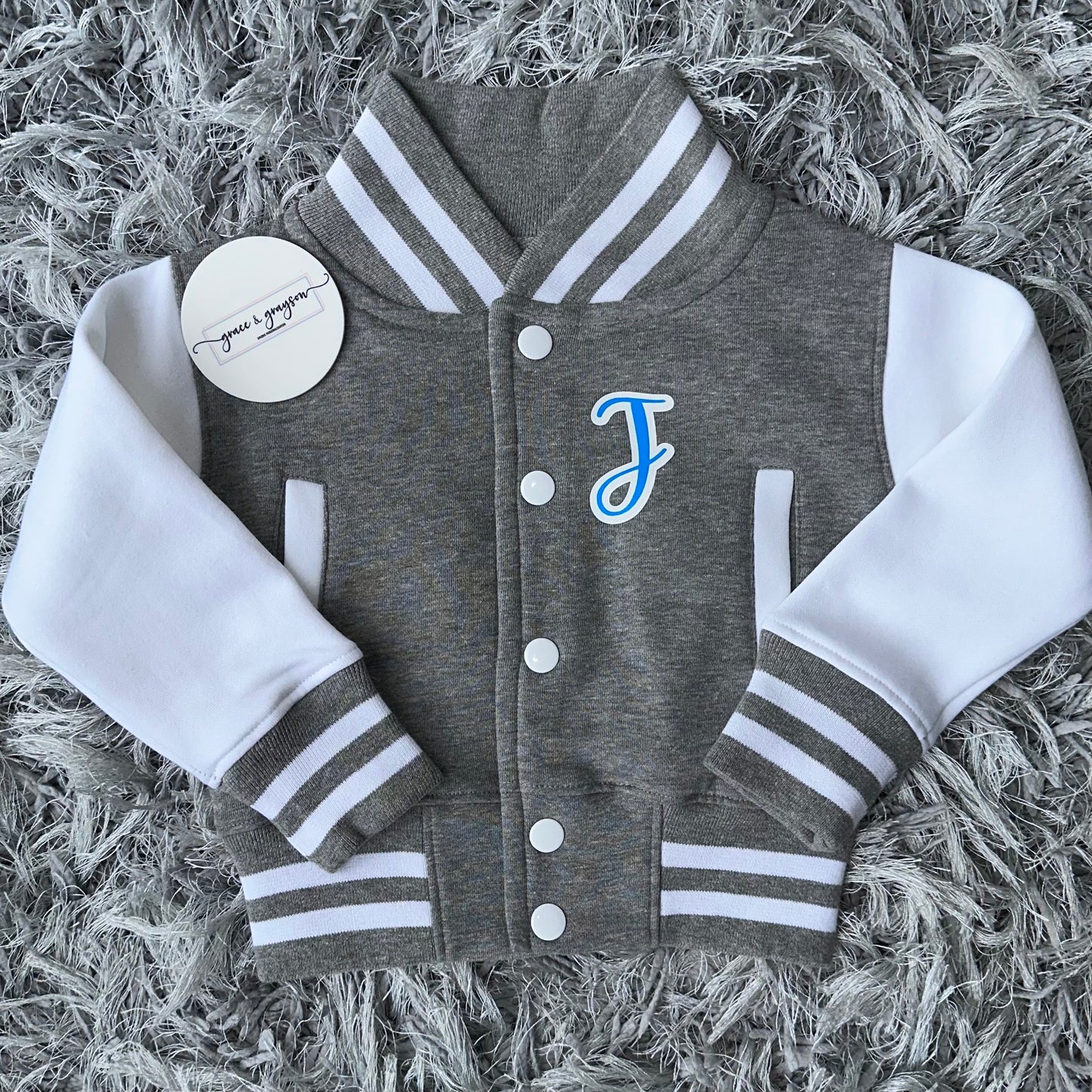 Personalised Swoosh Varsity Jacket