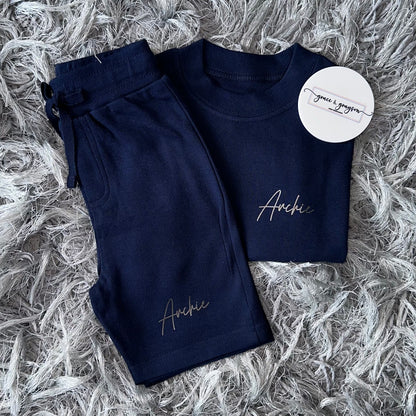Personalised Shorst & T-Shirt Set
