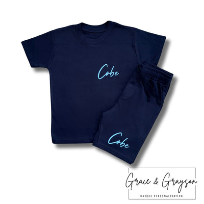 Personalised Shorst & T-Shirt Set
