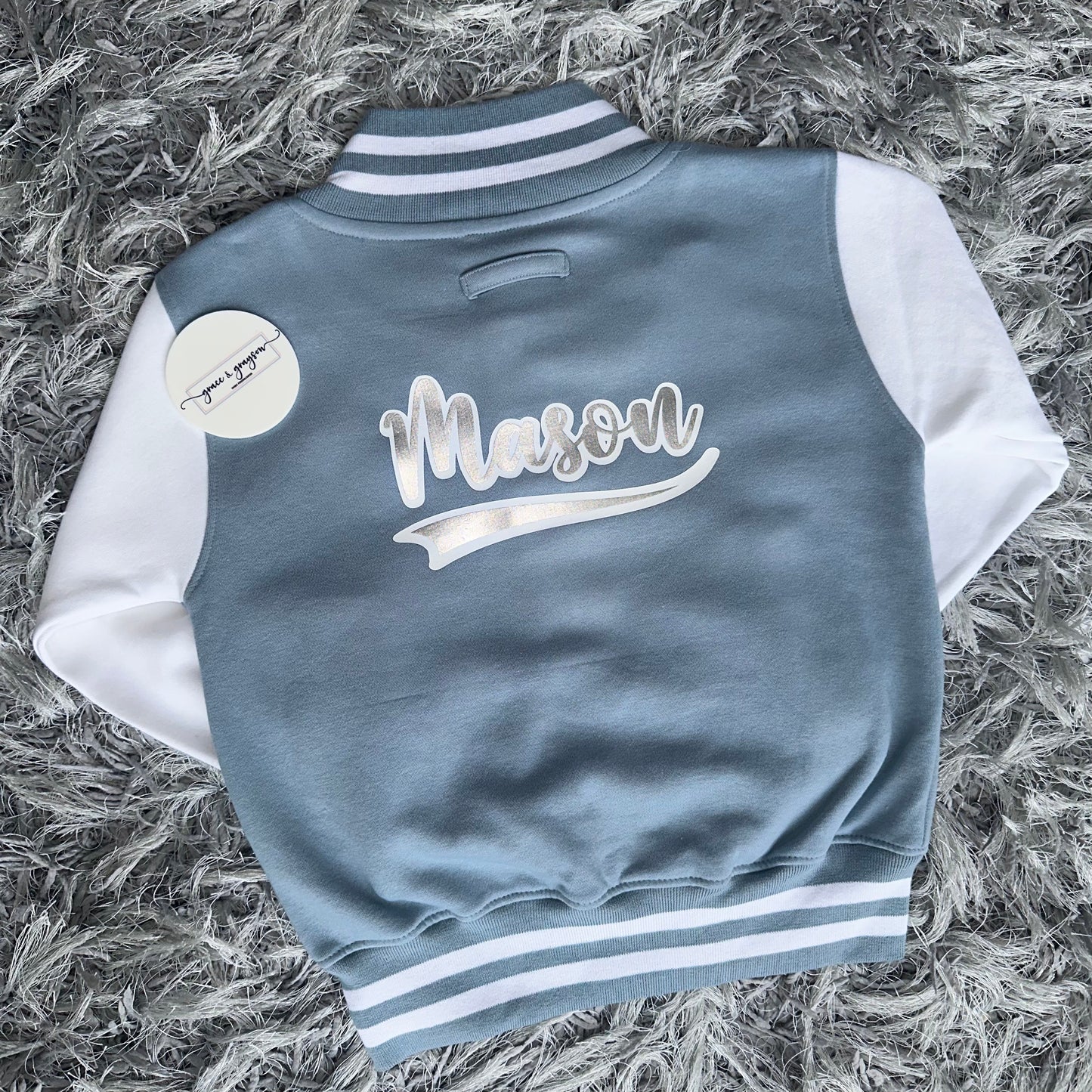 Personalised Swoosh Varsity Jacket