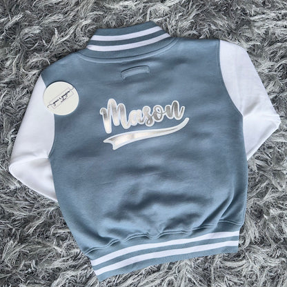 Personalised Swoosh Varsity Jacket