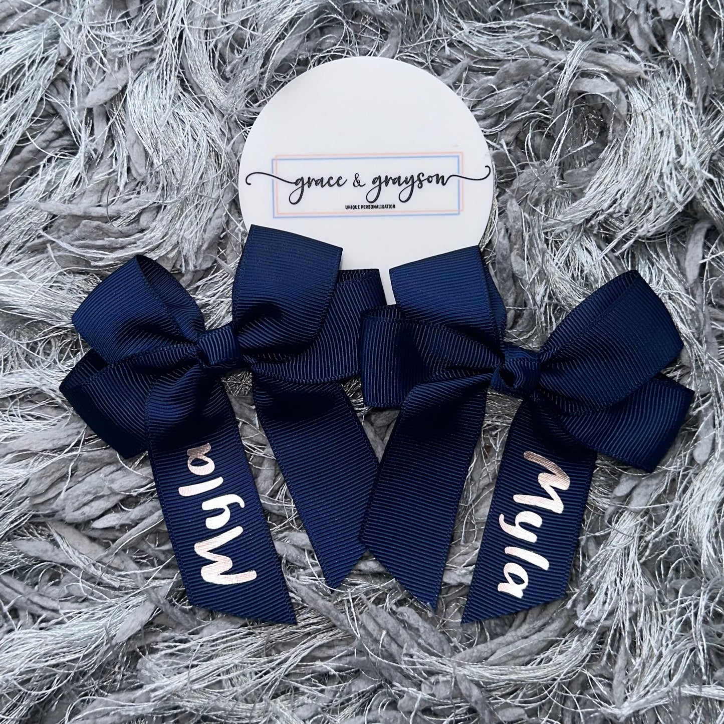 Personalised Hair Bows