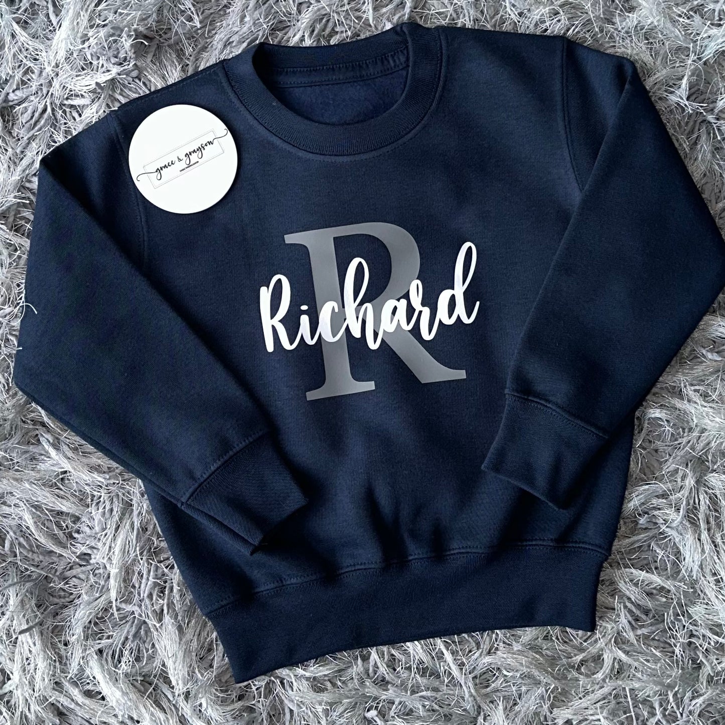 Personalised Name & Initial Sweatshirt