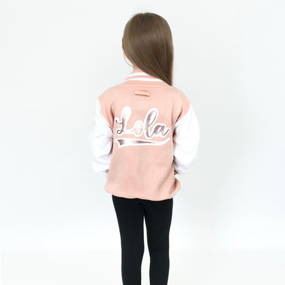 Personalised Swoosh Varsity Jacket
