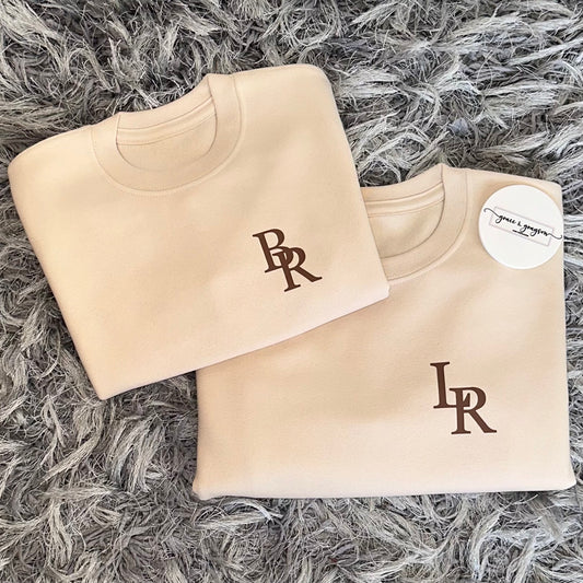 Entwined Initials Sweatshirt