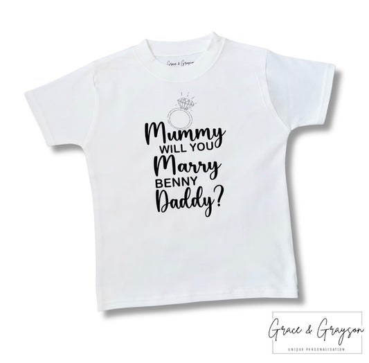 Personalised Proposal T-Shirt