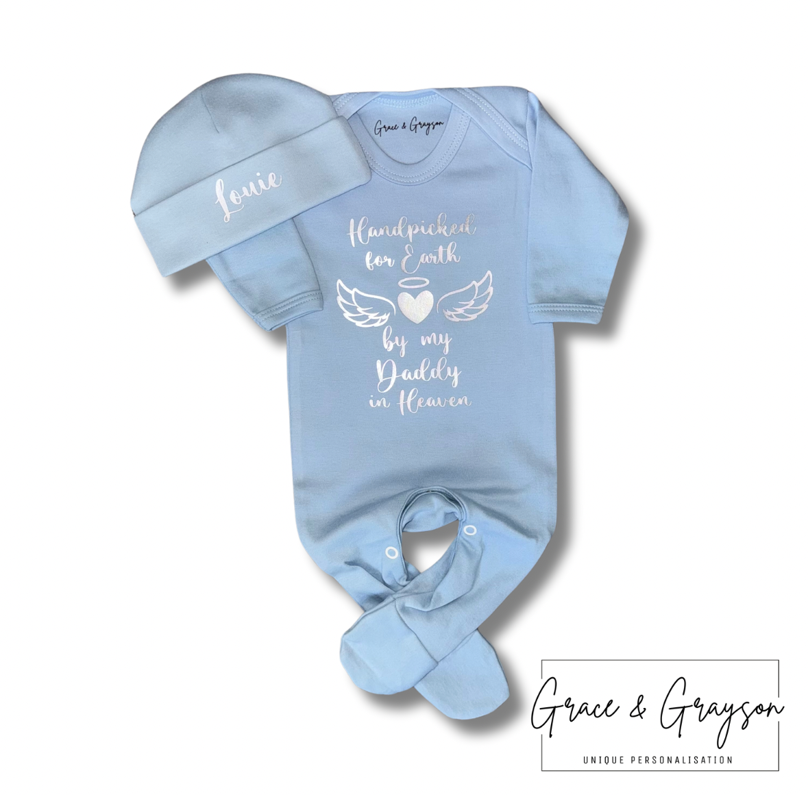 Hand Picked For Earth Baby Grow Set