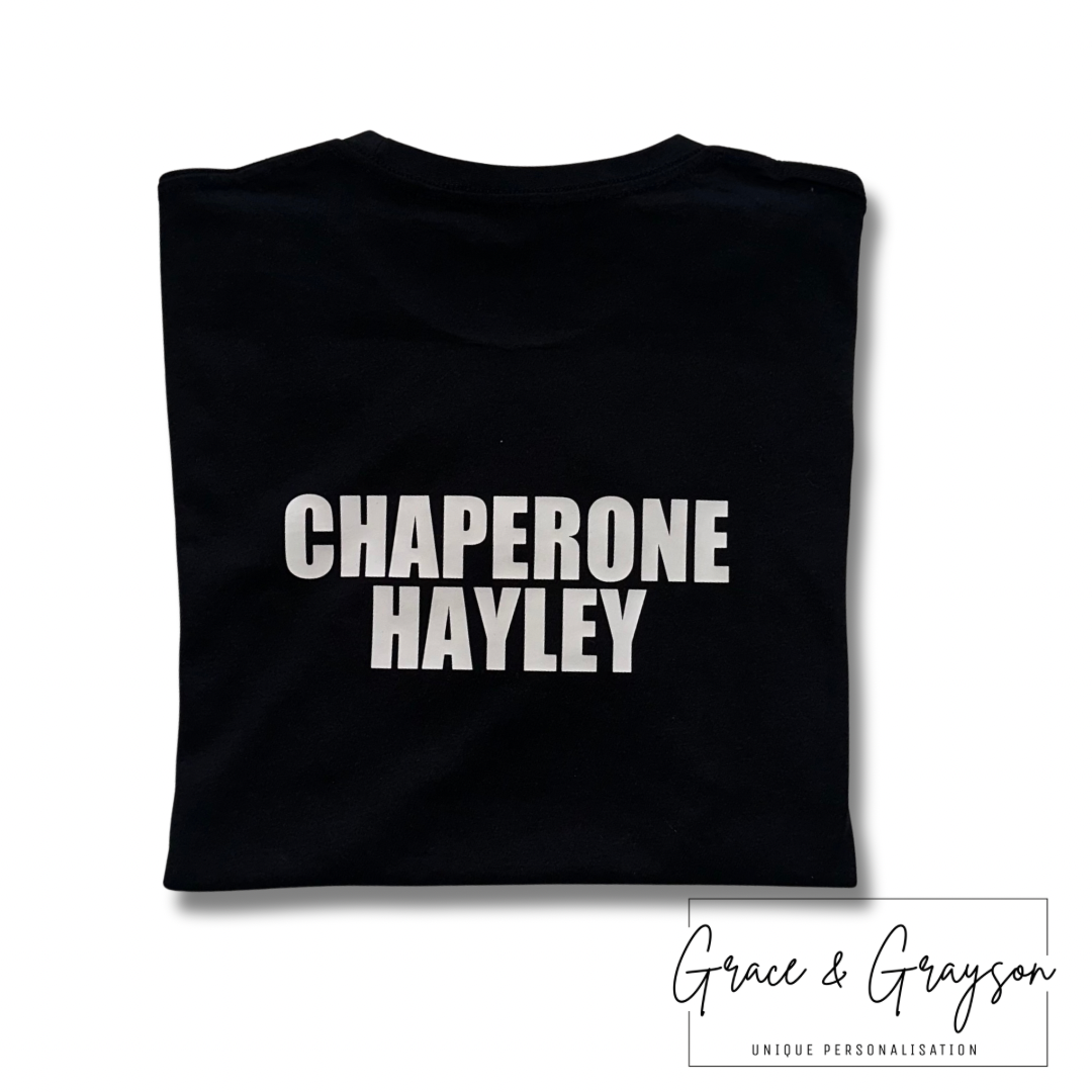 DLG Dance School Adults Chaperone T-Shirt