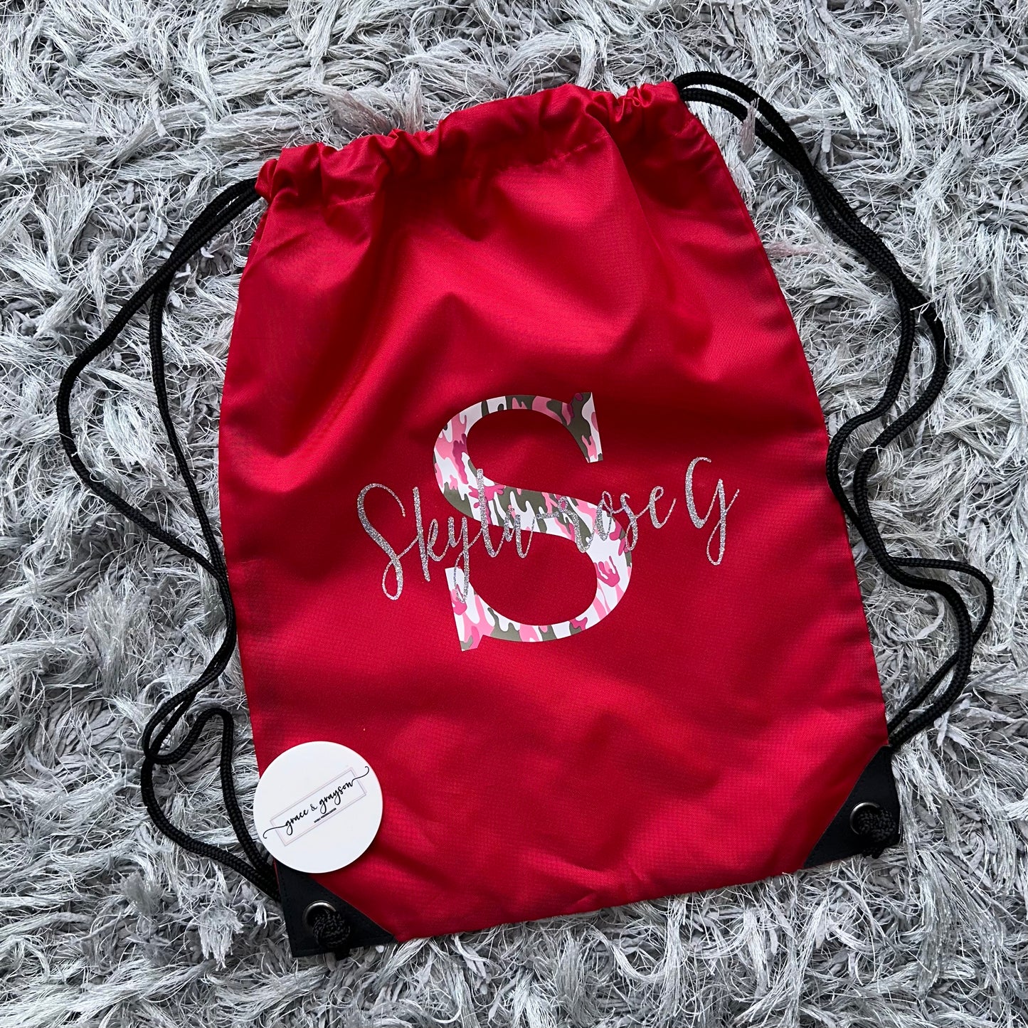 Name & Initial Gym Bag